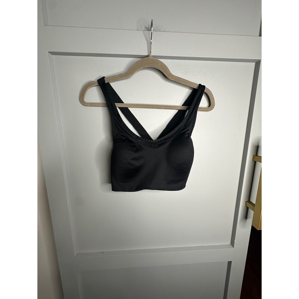 Victoria's Secret PINK Sport Ultimate Lightly Lined Sports Bra Black Medium